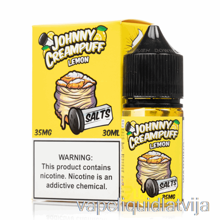 Citrons - Johnny Creampuff Salts - 30ml 35mg Vape šķidrums